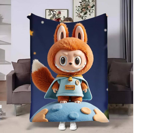 Плед 3D Лабубу №9 31265 135х160 см