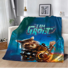Плед 3D Марвел I am Groot 10601 135х160 см