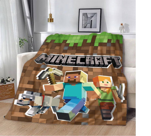 Плед 3D Cвіт MINECRAFT 12262 135х160 см