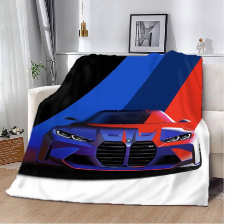Плед 3D Престижний BMW 12438 160х200 см