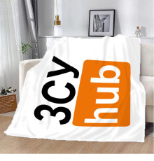 Плед патріотичний 3D ЗСУ hub білий 10594 160х200 см